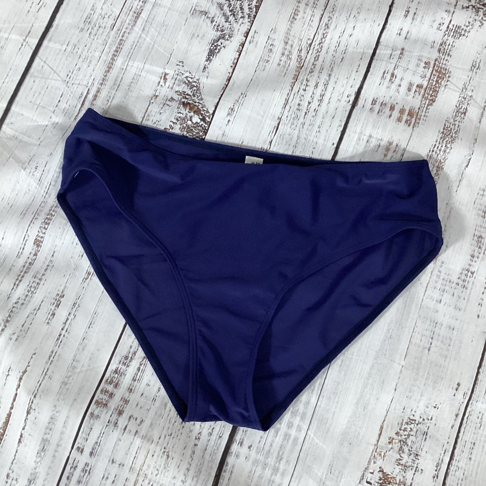 338. Navy Blue Hipstser Bikini Bottom Size XL